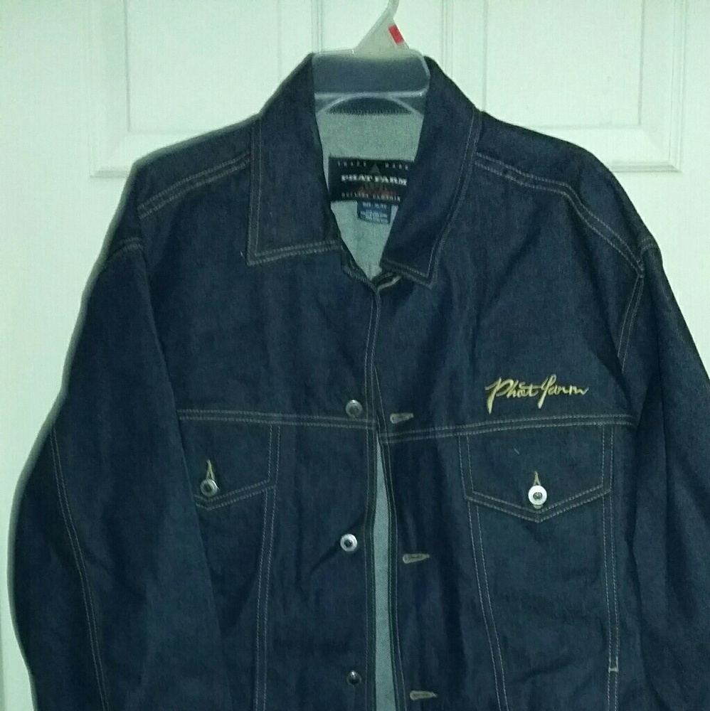 Vintage Jean Jacket Dark Blue denim